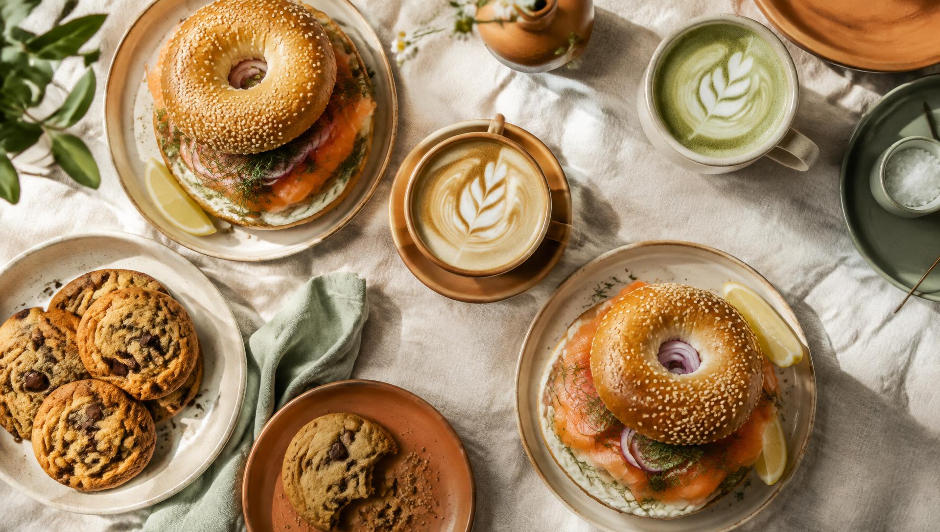 Brunch NOOK : bagels, cookies et cafés